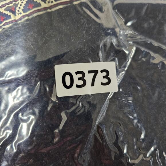 Sierra Sport Vintage Textured Mohair Blend Cozy Blue Sweater Ribbon Detail XL - Picture 7 of 9